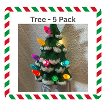 *PRE ORDER* Paint your Own Ceramic Christmas Night Lights 'Hammer at Home' Take Home Kits
