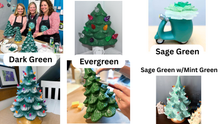 *PRE ORDER* Paint your Own Ceramic Christmas Night Lights 'Hammer at Home' Take Home Kits