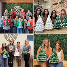*PRE ORDER* Nostalgic Ceramic Christmas Trees 'Hammer at Home' Take Home Kits