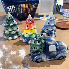 *PRE ORDER* Paint your Own Ceramic Christmas Night Lights 'Hammer at Home' Take Home Kits