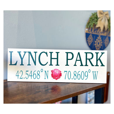 Lynch Park Sign 6x18