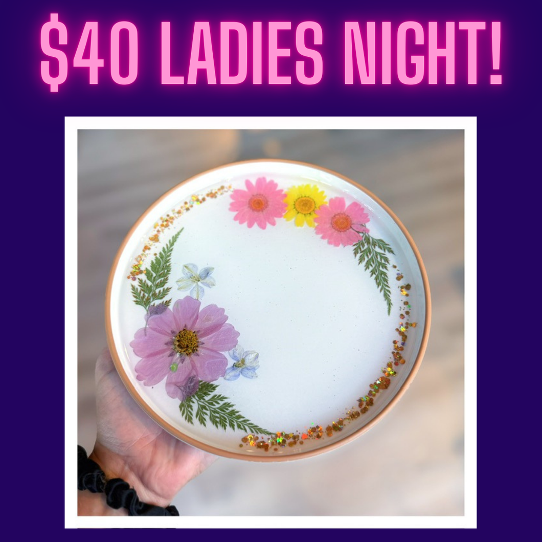 11/19/2025 - Wednesday (6:30pm) Petals & Pour: Pre-Thanksgiving Ladies Night Workshop!