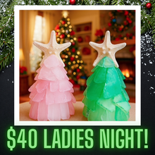 11/19/2025 - Wednesday (6:30pm) Merry & Bright Sea Glass Creations – Ladies Night!