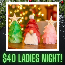 12/19/2025 - Friday (7pm) Merry & Bright Sea Glass Creations – Ladies Night!