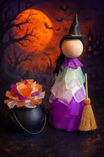 NEW! Sea Glass Witch & Cauldron - 'Hammer at Home' Take Home Craft Kit