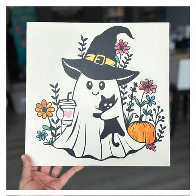 10/22/2025 - Wednesday (6:30pm) Purr-fectly Spooky: Black Cats & Halloween Décor Workshop ($40-$90)