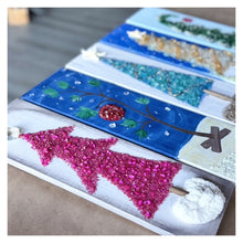 11/25/2025 - Tuesday (6:30pm) Festive Seascapes Plank Workshop!