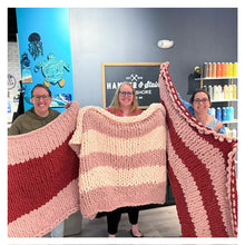 3/2/2026 - Monday (6pm) Cozy Knit Blanket Workshop!