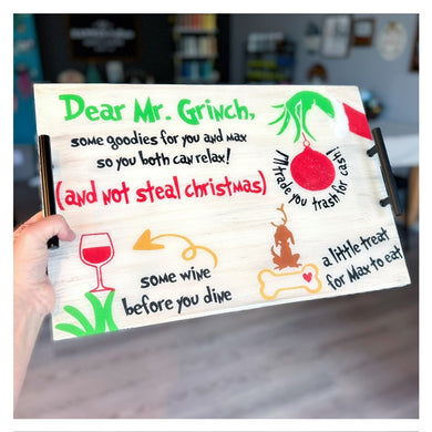 11/15/2025 - Saturday (11am) Make It Merry: Custom Trays & Signs Workshop ($60-$98)