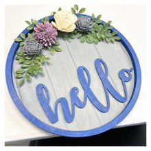 3/27/2026 - Friday (2pm) Hello & Blooms – 3D Floral Hello Door Hanger Workshop!