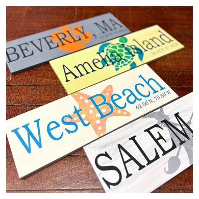 2/19/2026 - Tuesday (6:30pm) Coordinates & Keepsakes: DIY Wood Sign Workshop! ($40-$65)