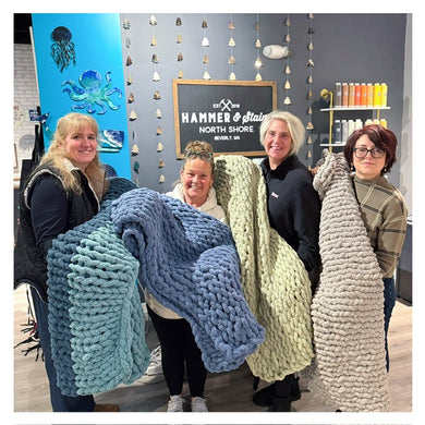 3/26/2026 - Thursday (6pm) Cozy Knit Blanket Workshop!