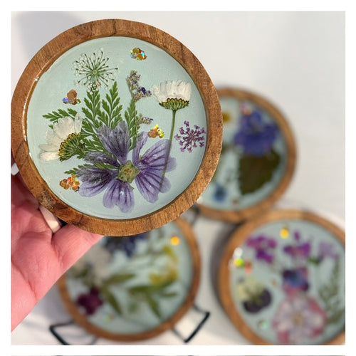 3/15/2026- Sunday (11am) Resin Creations: Coasters, Lazy Susan & Boards Workshop! ($50-$55)