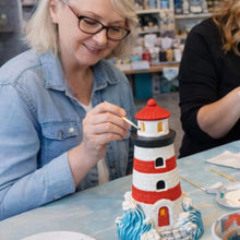 6/11/2026 - Thursday (6:30pm) Coastal Glow: Sip, Paint & Shine – $40 Ladies Night