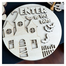 10/18/2024 - Friday (7pm) 3D Wood Signs - Spooky Horror & Halloween Themed Workshop!