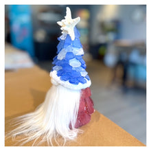 *PATRIOTIC* Sea Glass Gnome - Craft at Home Kits ($60-$78)