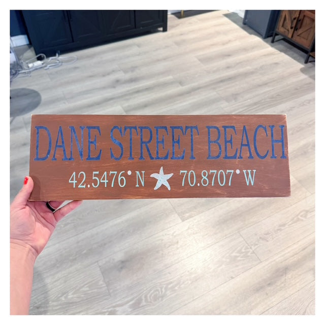 Dane Street Beach Coordinate 6x18