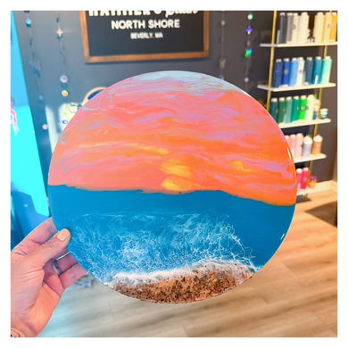 9/17/2026 - Thursday (6:30/7pm) *SUNSET* Resin Pour Workshop ($68-$98)