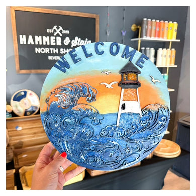 8/25/2026 - Tuesday (6:30pm)  DIY Wood Signs w/Crushed Glass Workshop! ($48-$68)