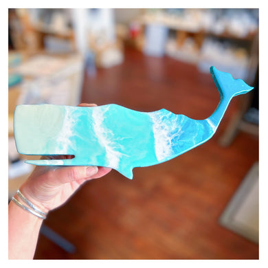 Resin Whale Ocean Caribbean Blue Ocean 12