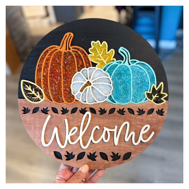 9/13/2026 - Sunday (11am)  DIY Wood Signs w/Crushed Glass Workshop! ($48-$68)