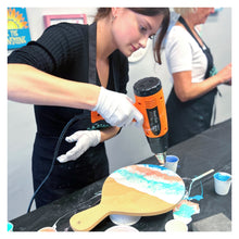 12/19/2023 - Tuesday (6:30 or 7pm) DIY Resin Art Acacia Wood Cutting Board Workshop!