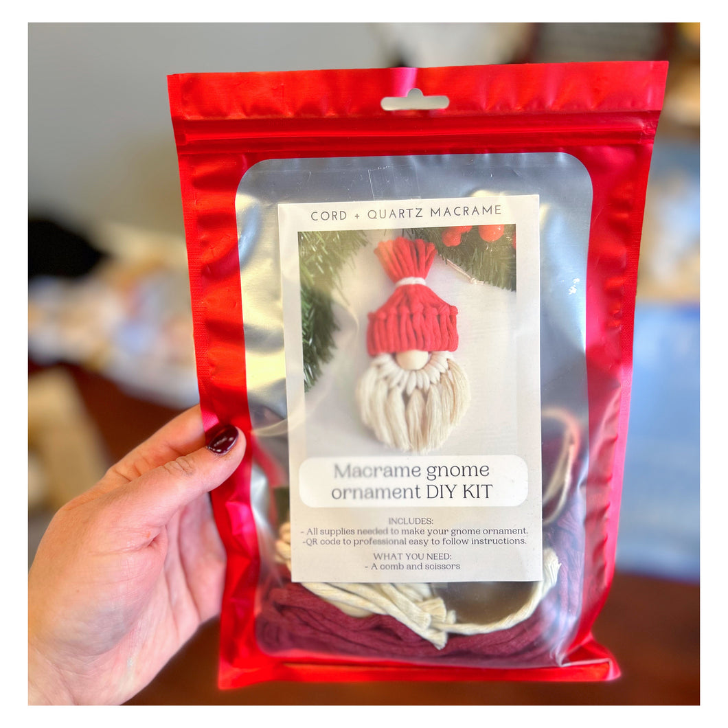 DIY Santa Macrame Kit