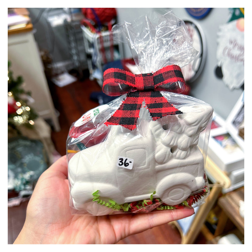 Truck w/Tree Night Light Gift