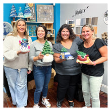 12/13/2023 - Wednesday (6:30pm) Paint your own Nostalgic Holiday & Winter Ceramics Workshop! ($50-$130)