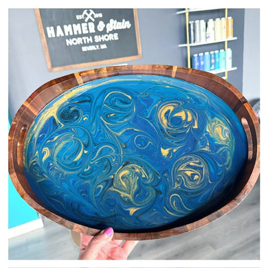 9/9/2025 - Tuesday (6:30/7pm) Intro to Resin Pour Workshop ($68-$85)