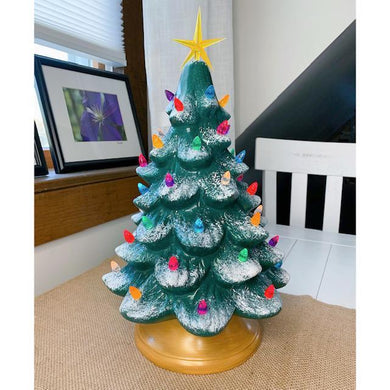 11/02/2024 - Saturday (11am) Paint your own Nostalgic Christmas Ceramic TREES Workshop! ($60-$135)