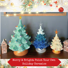 11/1/2025 - Saturday (4pm) Merry & Bright: Paint Your Own Holiday Ceramics ($48-$135)