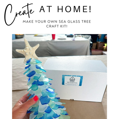 Sea Glass Tree - 'Hammer at Home' Take Home Craft Kit ($48-$65)