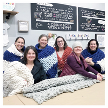 11/05/2024 - Tuesday (6pm) Cozy Knit Blanket Workshop!