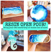 10/28/2023 - Saturday (11am) Resin OPEN POUR Workshop!