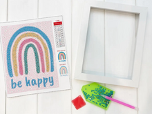 Be Happy Rainbow Diamond Art Kit