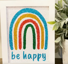 Be Happy Rainbow Diamond Art Kit