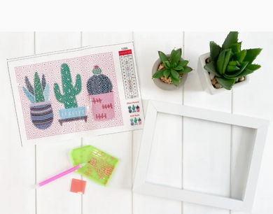 Cactus Diamond Art Kit