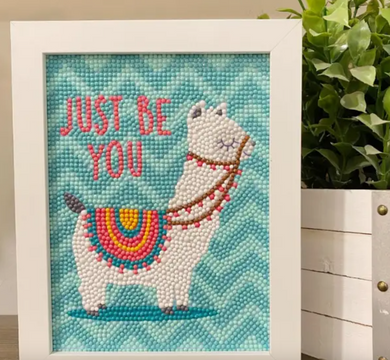 Llama Diamond Art Kit (just be you)