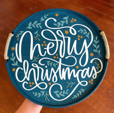 11/11/2025 - Tuesday (5:30pm) AMG's Private Party - Make It Merry: Custom Trays & Signs Workshop