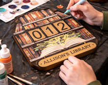 4/9/2026 - Thursday (6pm) Book Lovers DIY Reading Tracker Workshop!