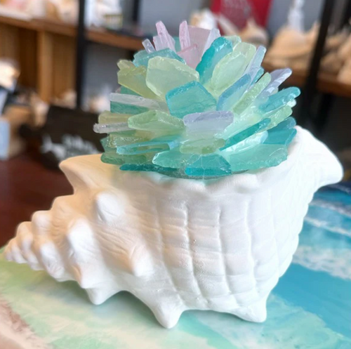 4/28/2026 - Tuesday (6:30pm) DIY Sea Glass Creations Workshop ($48-$75)