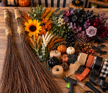 10/9/2026 - Friday (2pm) Wickedly Witchy DIY Broom Workshop!