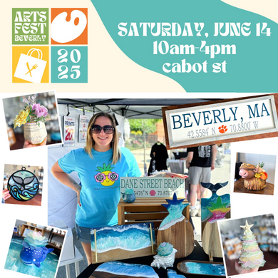 6/14/2025 - Saturday 10am-4pm BEVERLY ARTS FESTIVAL on Cabot St