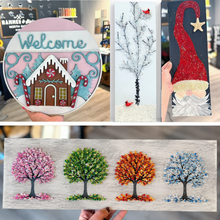 12/2/2026 - Wednesday (6:30pm)  DIY Wood Signs w/Crushed Glass Workshop! ($48-$68)