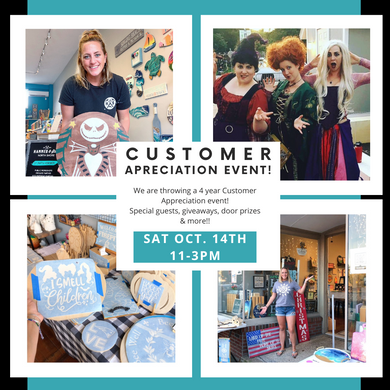 10/14/2023 - Saturday (11am - 3pm) Customer Appreciation Event!