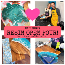 3/28/2025 - Friday (7pm) *DATE NIGHT* Resin OPEN POUR Workshop!