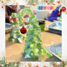 *Grinch* Sea Glass Tree - 'Hammer at Home' Take Home Craft Kit ($52-$70)