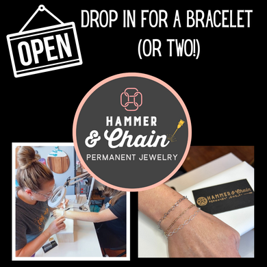 9/6/2025 - Saturday (12pm-3pm) Zapping Permanent Bracelets!