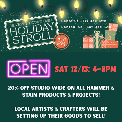 12/13/2025 - Saturday (4pm-8pm) Downtown Beverly Rantoul St Holiday Stroll